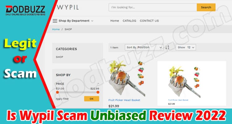 Wypil Online Website Reviews