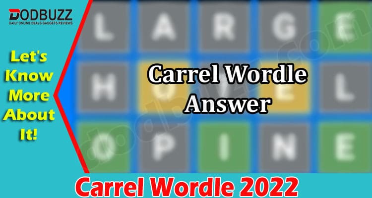 Gaming Tips Carrel Wordle