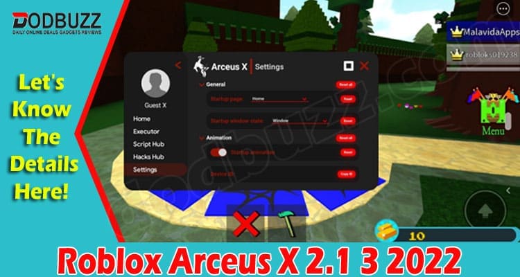 Gaming Tips Roblox Arceus X 2.1 3