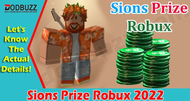 Gaming Tips Sions Prize Robux