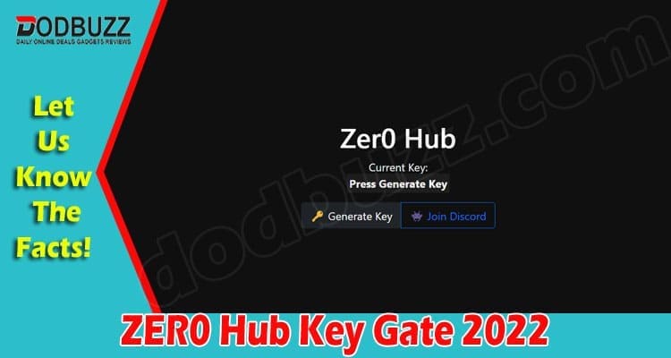 Gaming Tips ZER0 Hub Key Gate