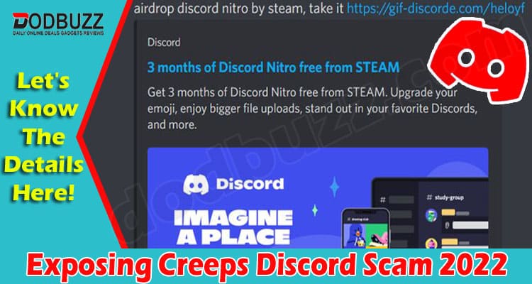 Latest News Exposing Creeps Discord Scam