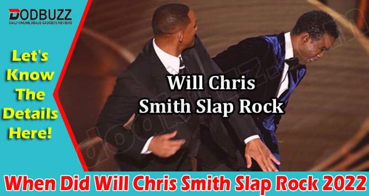 latest news When Did Will Chris Smith Slap Rock