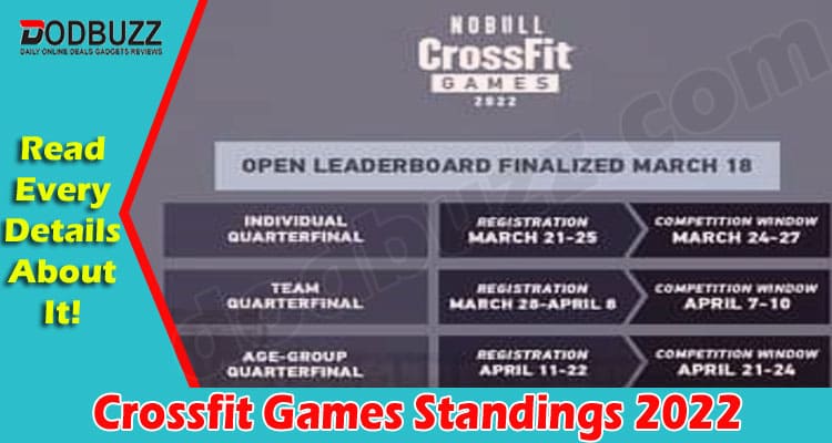 GAMING TIPS Crossfit Games Standings 2022