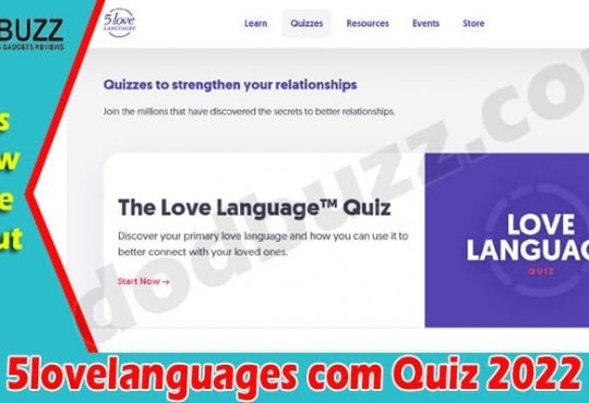 Latest News 5lovelanguages com Quiz