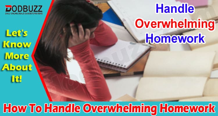 How To Handle Overwhelming Homework