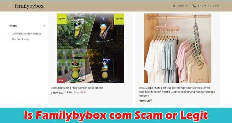 Familybybox com Online website Reviews