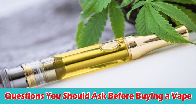 Questions You Should Ask Before Buying a Vape