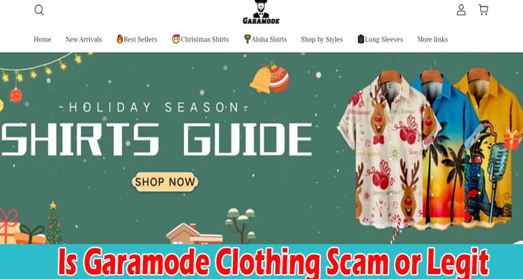 Garamode Clothing Online Website Reviews
